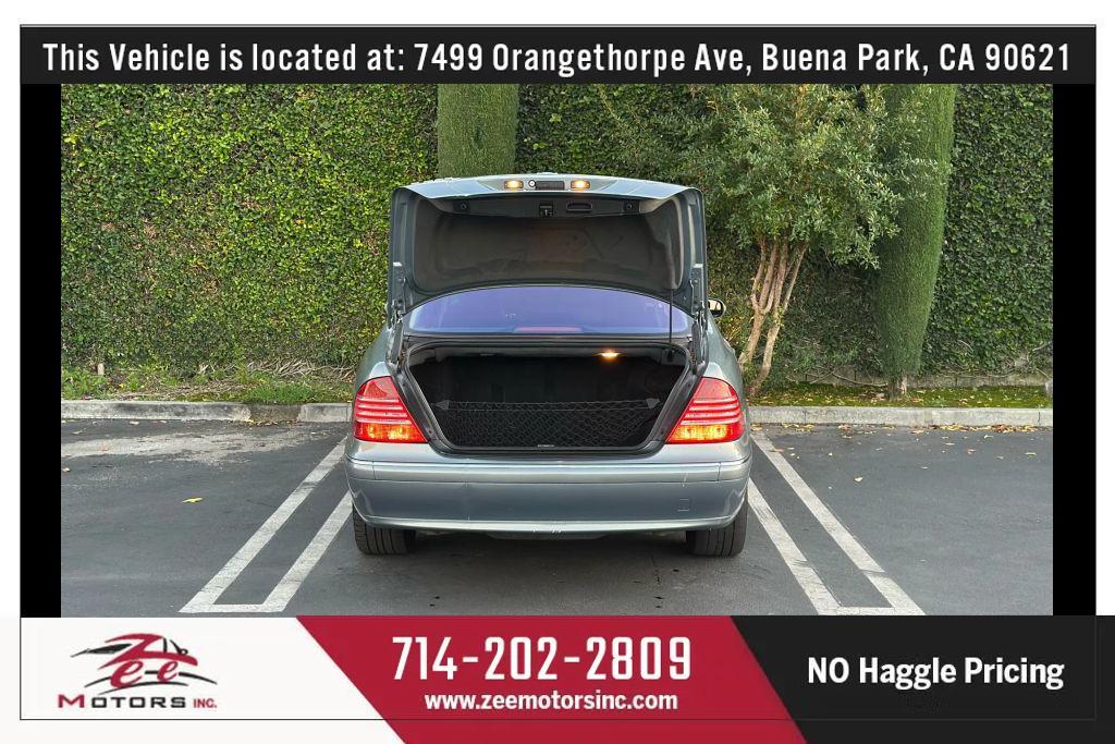 used 2004 Mercedes-Benz S-Class car, priced at $7,995