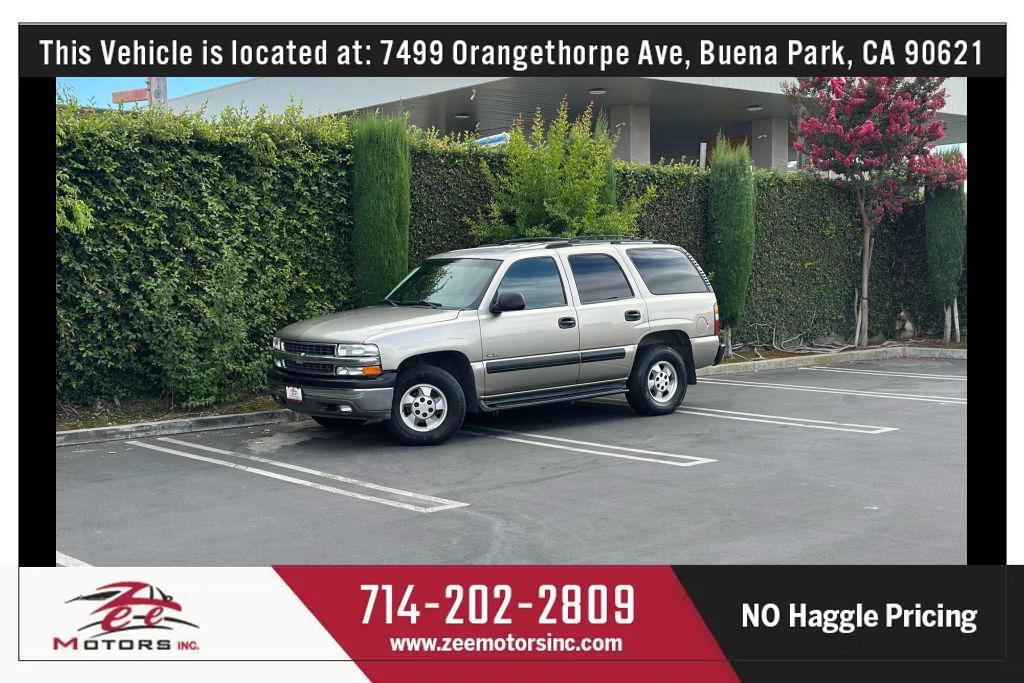 used 2001 Chevrolet Tahoe car, priced at $9,995