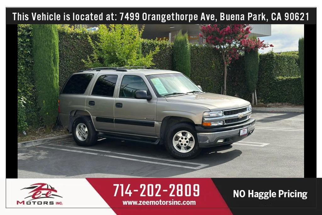 used 2001 Chevrolet Tahoe car, priced at $9,995