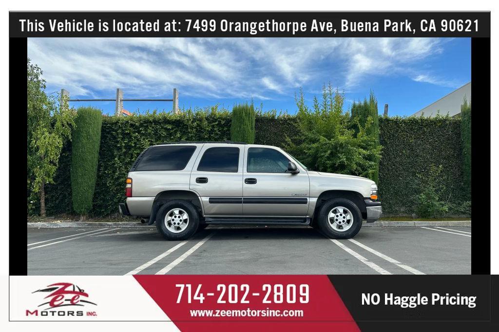 used 2001 Chevrolet Tahoe car, priced at $9,995