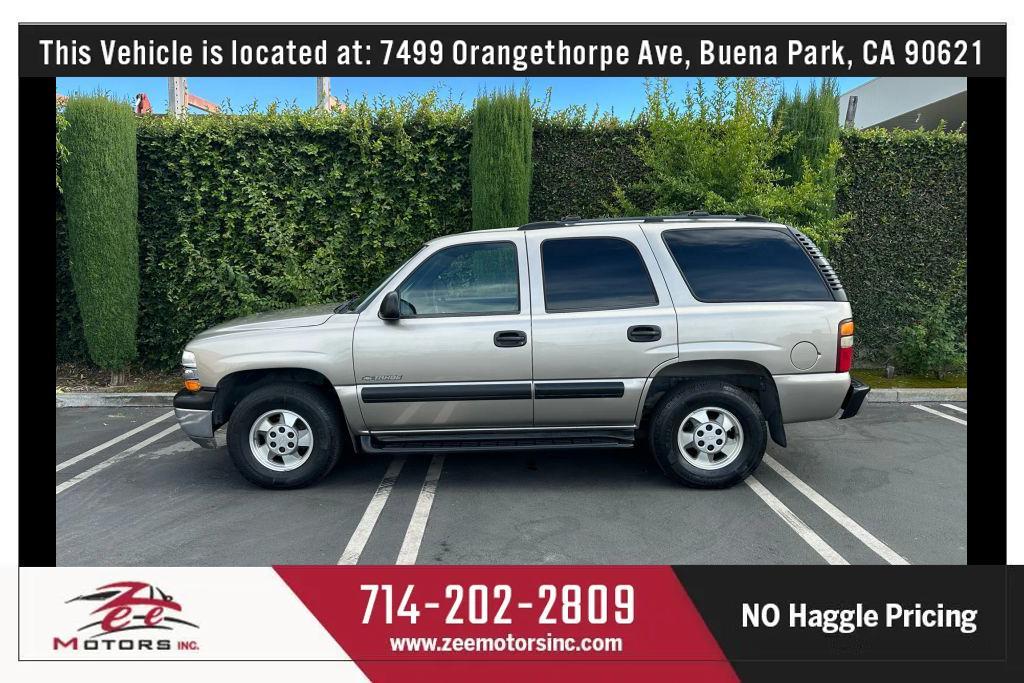 used 2001 Chevrolet Tahoe car, priced at $9,995