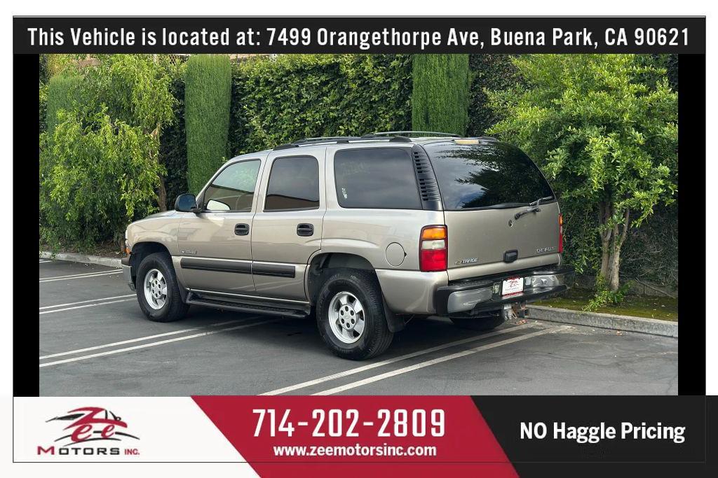used 2001 Chevrolet Tahoe car, priced at $9,995