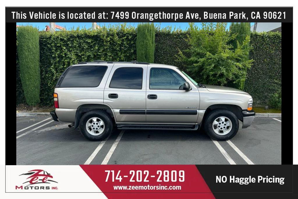 used 2001 Chevrolet Tahoe car, priced at $9,995