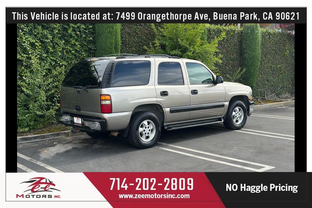 used 2001 Chevrolet Tahoe car, priced at $9,995