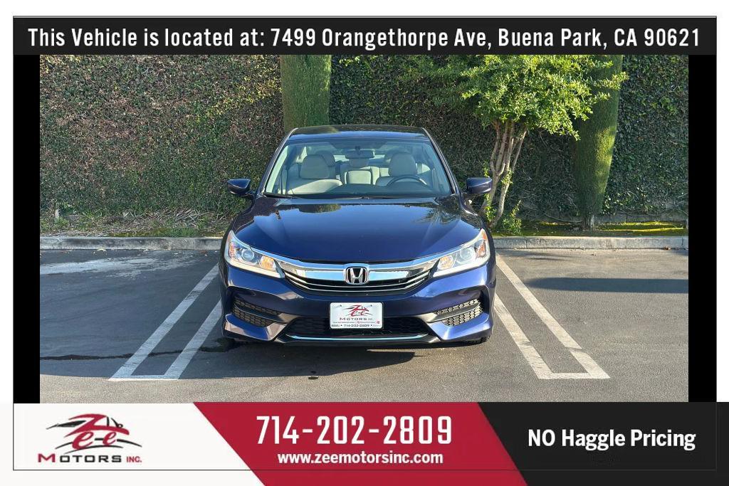 used 2017 Honda Accord car, priced at $15,895
