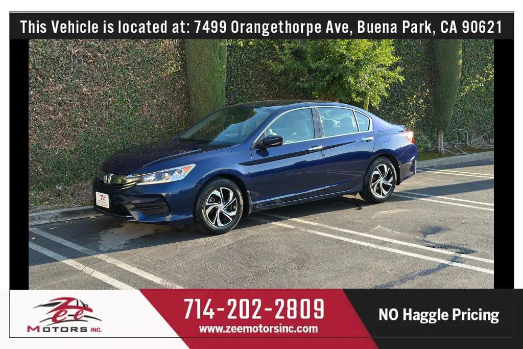 used 2017 Honda Accord car, priced at $15,895
