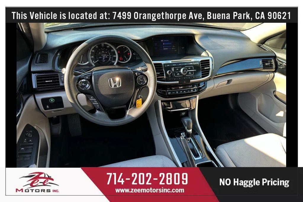 used 2017 Honda Accord car, priced at $15,895