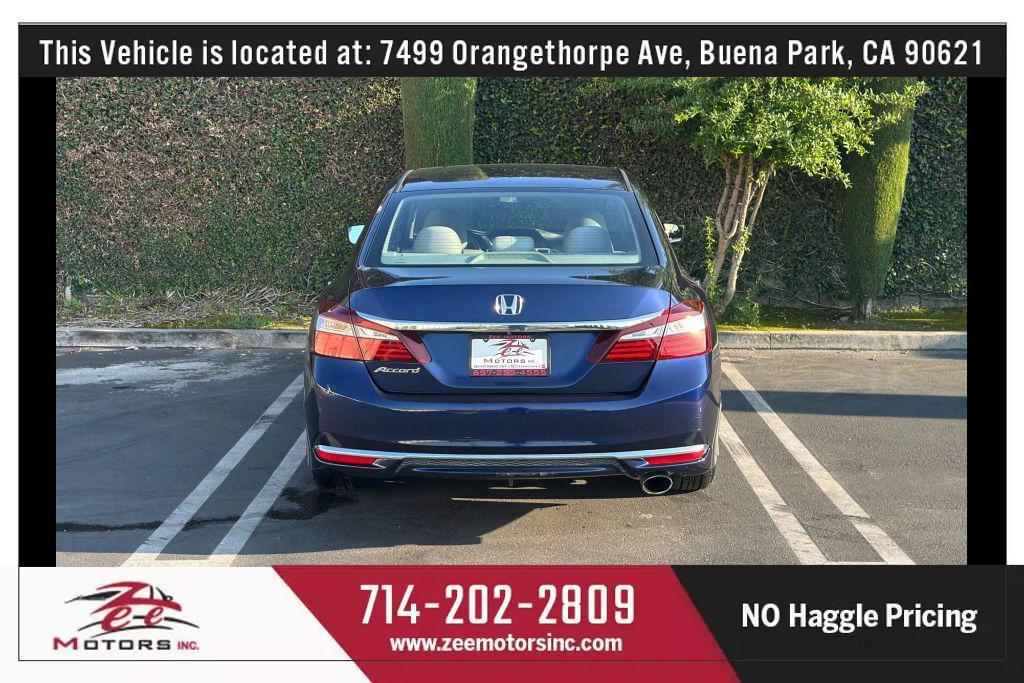 used 2017 Honda Accord car, priced at $15,895