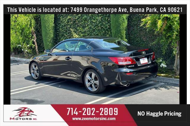 used 2010 Lexus IS 250C car, priced at $12,995