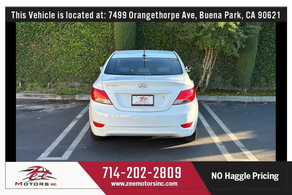 used 2016 Hyundai Accent car, priced at $10,995