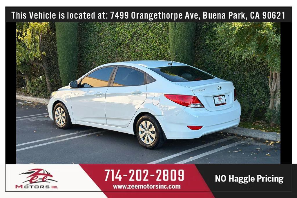 used 2016 Hyundai Accent car, priced at $10,995