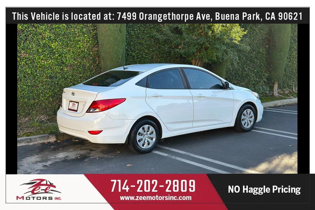 used 2016 Hyundai Accent car, priced at $10,995