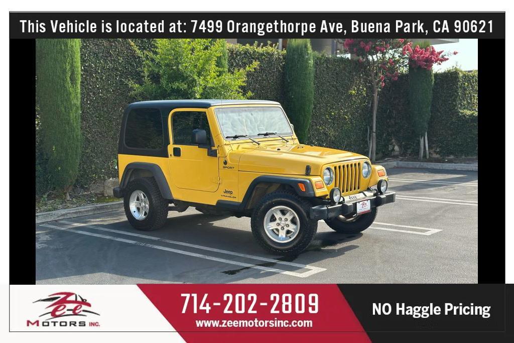 used 2005 Jeep Wrangler car, priced at $8,995
