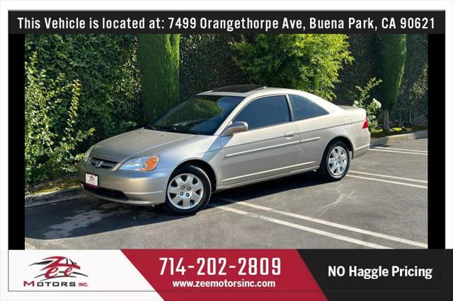 used 2002 Honda Civic car, priced at $7,995