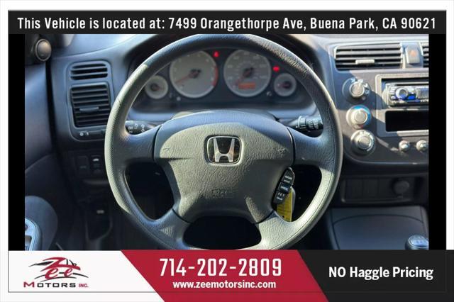 used 2002 Honda Civic car, priced at $7,995