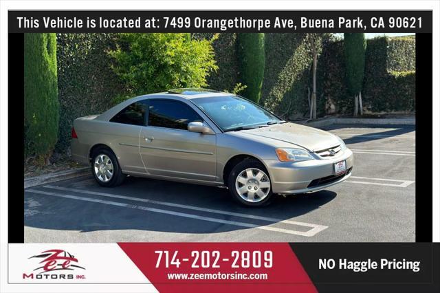 used 2002 Honda Civic car, priced at $7,995