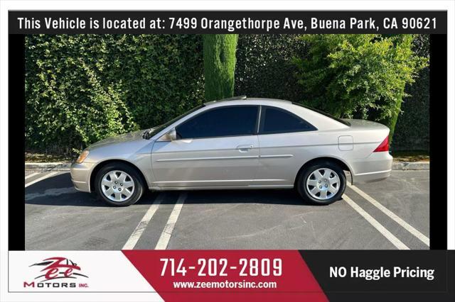 used 2002 Honda Civic car, priced at $7,995