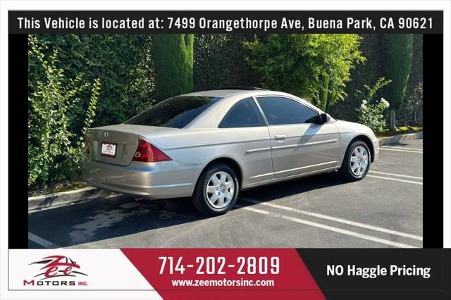 used 2002 Honda Civic car, priced at $7,995