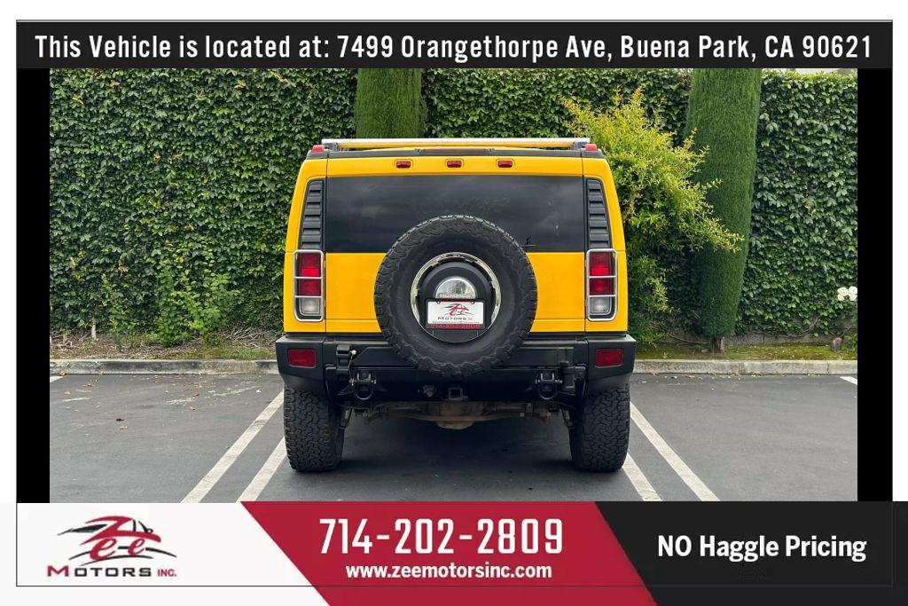 used 2006 Hummer H2 car, priced at $19,500