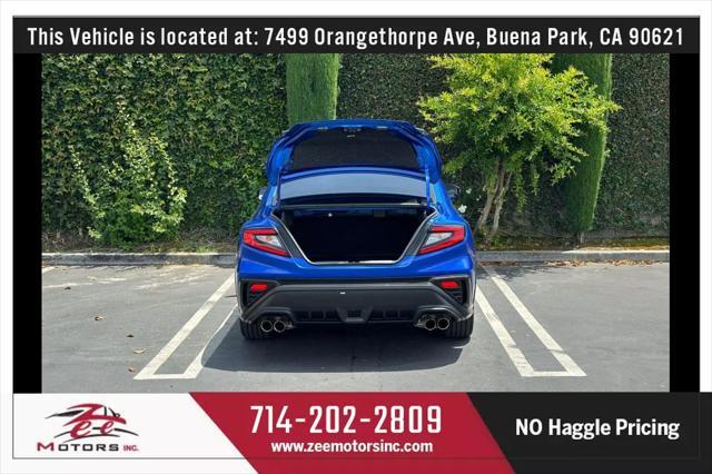 used 2022 Subaru WRX car, priced at $29,995