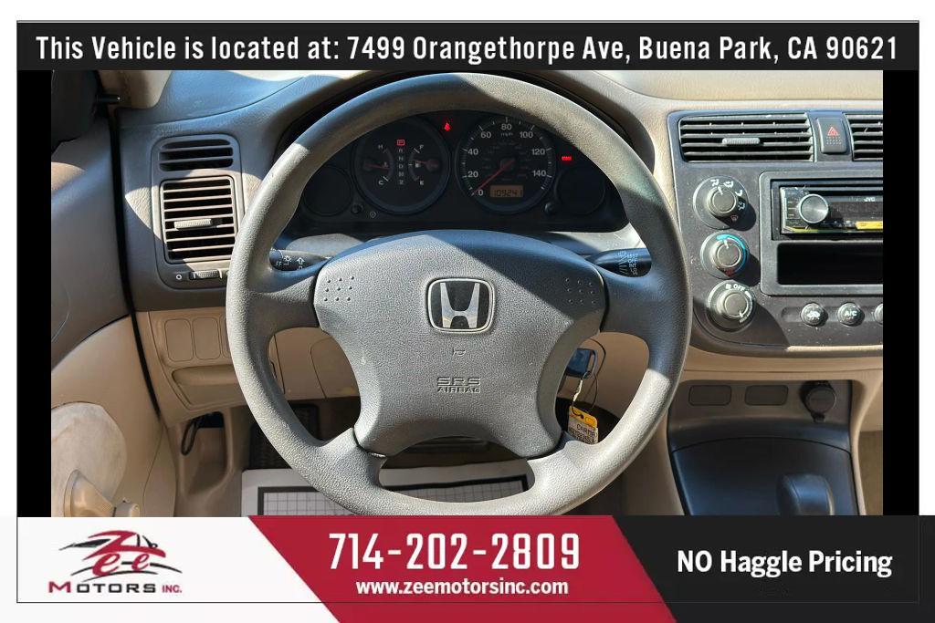 used 2005 Honda Civic car, priced at $5,995