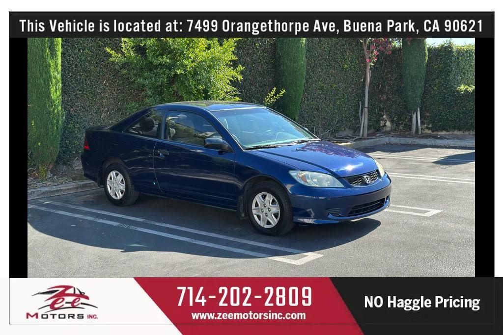 used 2005 Honda Civic car, priced at $5,995