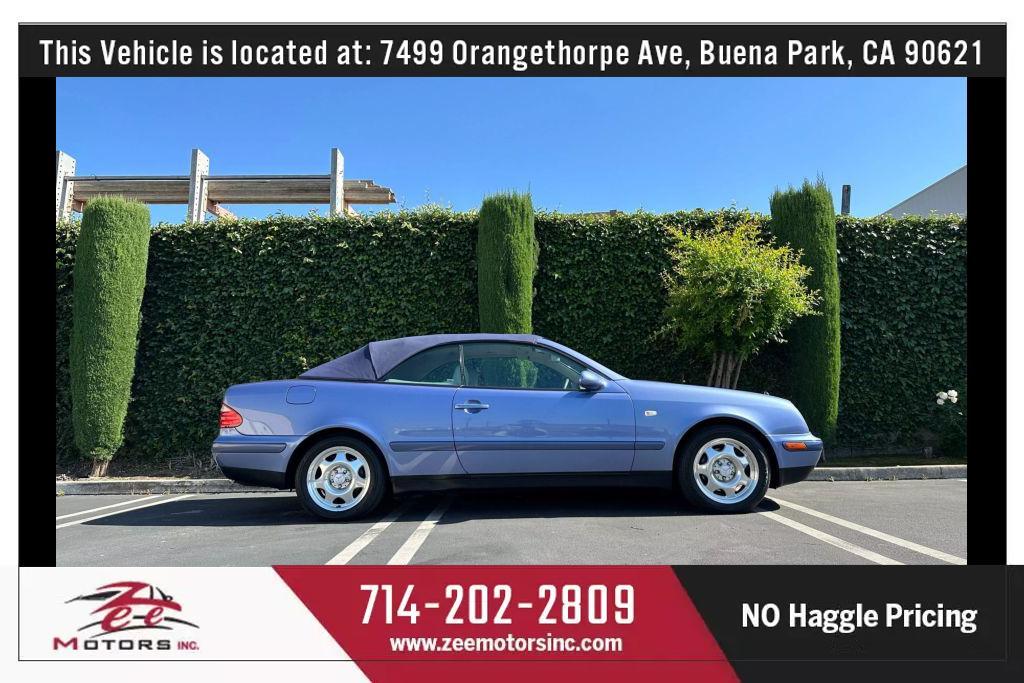 used 1999 Mercedes-Benz CLK-Class car, priced at $6,500