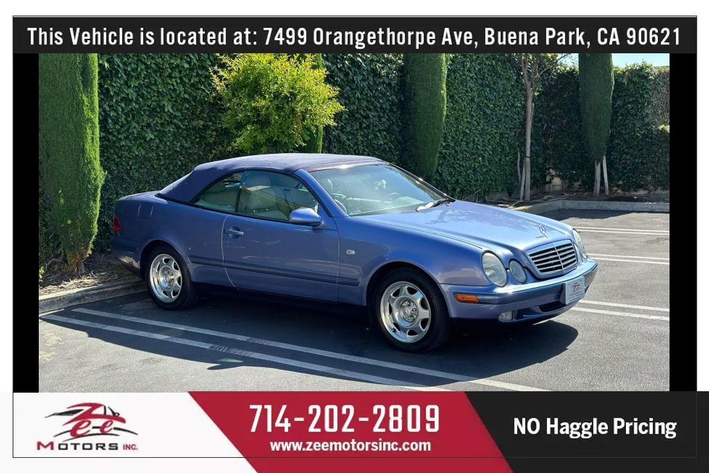 used 1999 Mercedes-Benz CLK-Class car, priced at $6,500