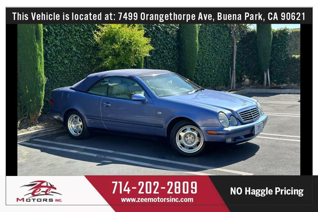 used 1999 Mercedes-Benz CLK-Class car, priced at $6,500