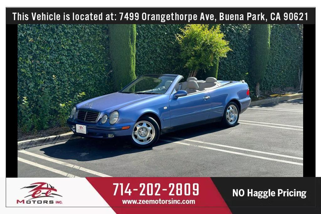 used 1999 Mercedes-Benz CLK-Class car, priced at $6,500