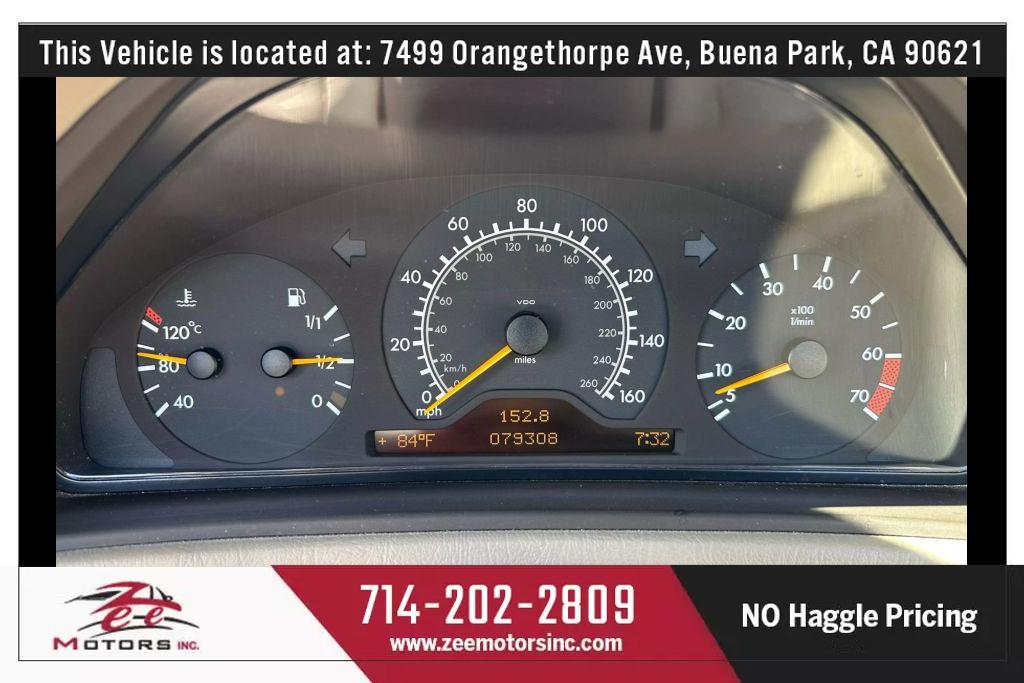 used 1999 Mercedes-Benz CLK-Class car, priced at $6,500