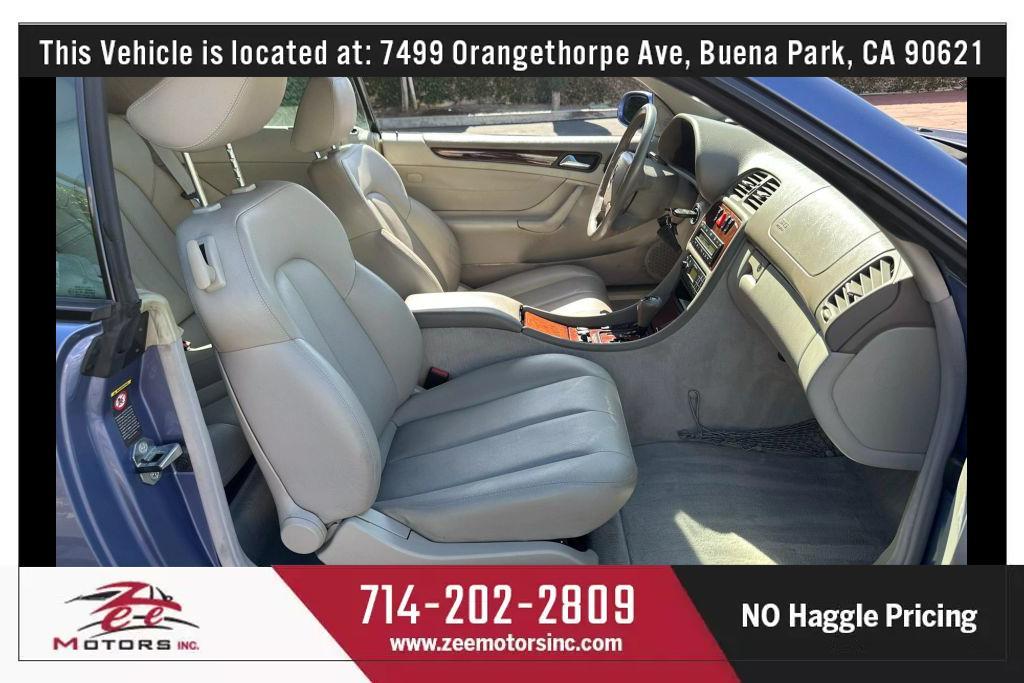 used 1999 Mercedes-Benz CLK-Class car, priced at $6,500