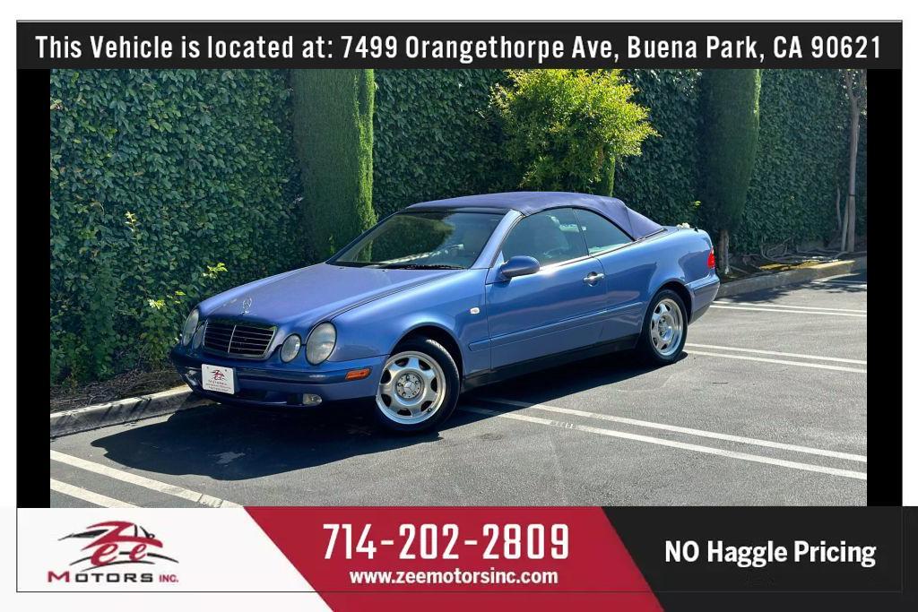 used 1999 Mercedes-Benz CLK-Class car, priced at $6,500