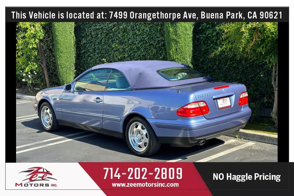 used 1999 Mercedes-Benz CLK-Class car, priced at $6,500