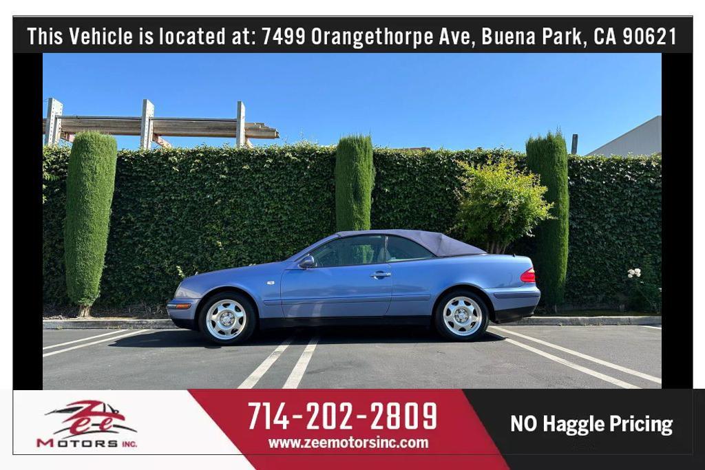 used 1999 Mercedes-Benz CLK-Class car, priced at $6,500