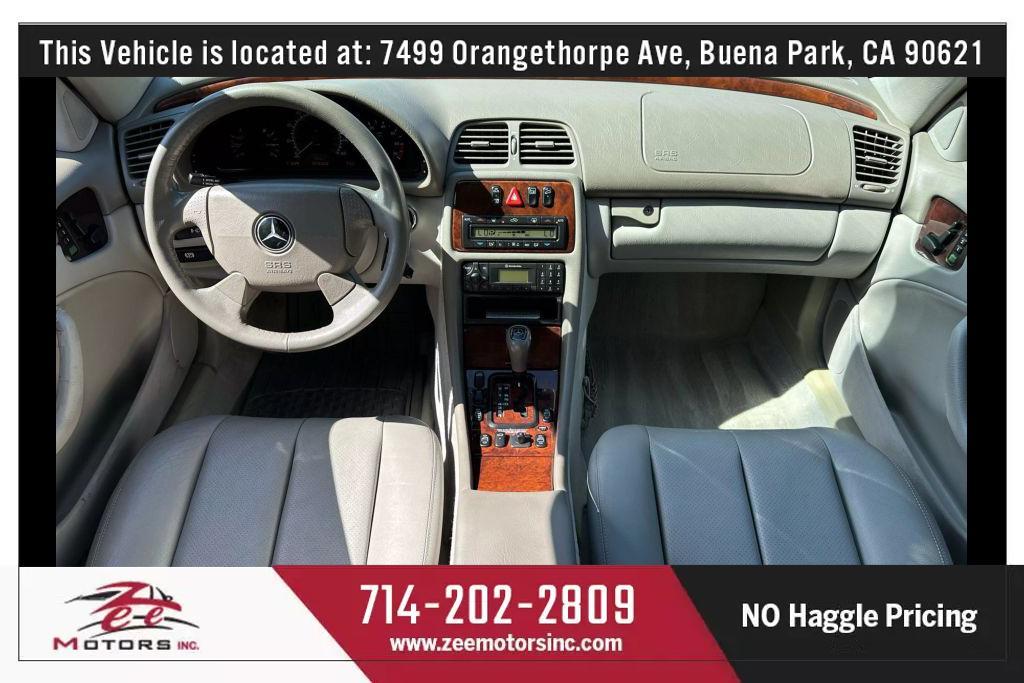 used 1999 Mercedes-Benz CLK-Class car, priced at $6,500