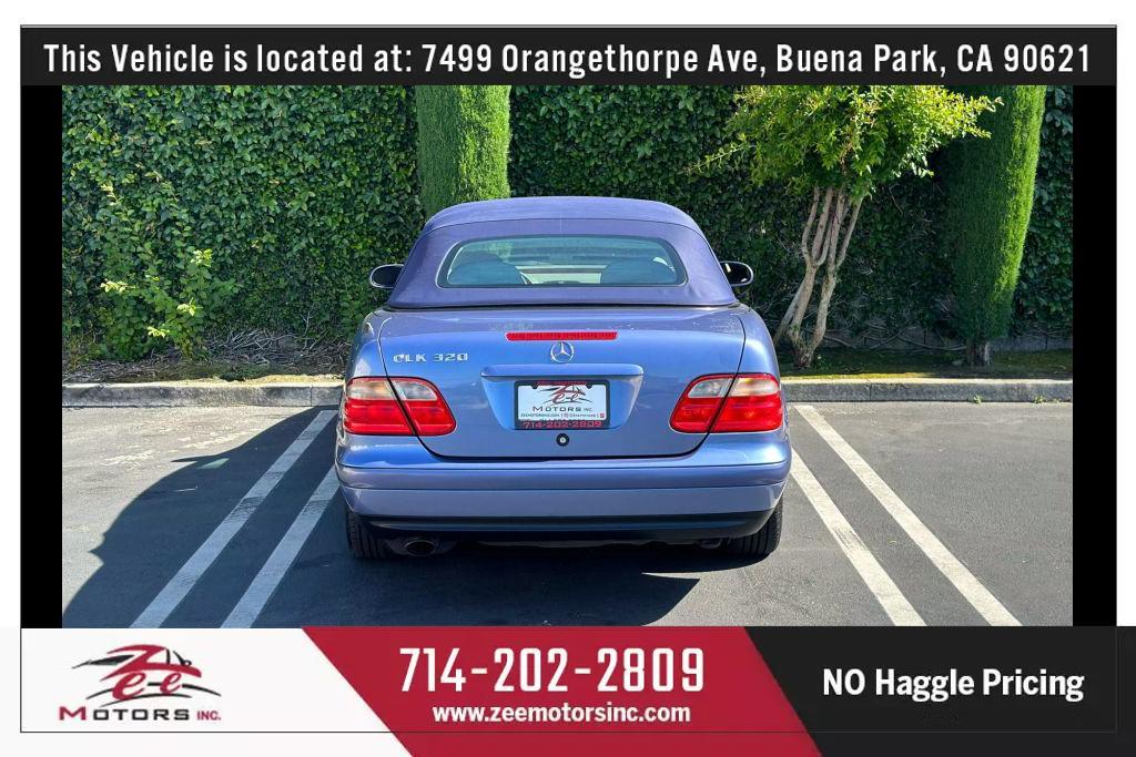 used 1999 Mercedes-Benz CLK-Class car, priced at $6,500