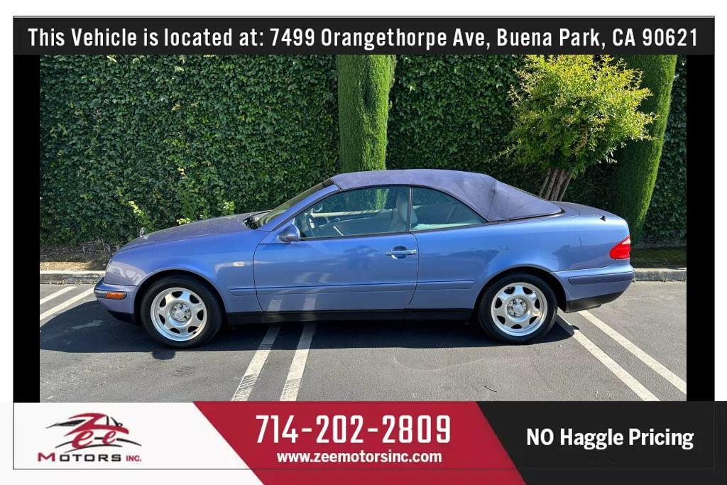 used 1999 Mercedes-Benz CLK-Class car, priced at $6,500