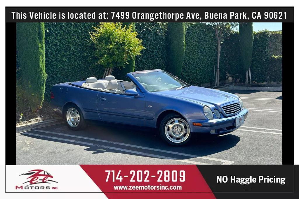 used 1999 Mercedes-Benz CLK-Class car, priced at $6,500