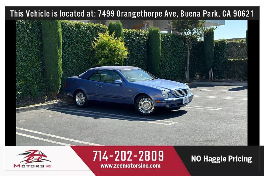used 1999 Mercedes-Benz CLK-Class car, priced at $6,500