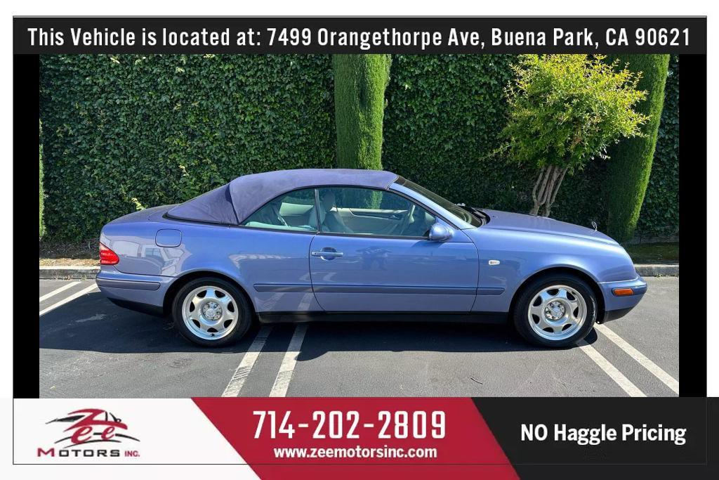 used 1999 Mercedes-Benz CLK-Class car, priced at $6,500