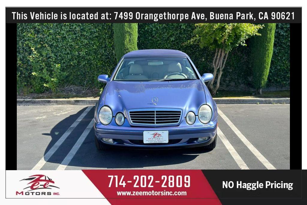used 1999 Mercedes-Benz CLK-Class car, priced at $6,500