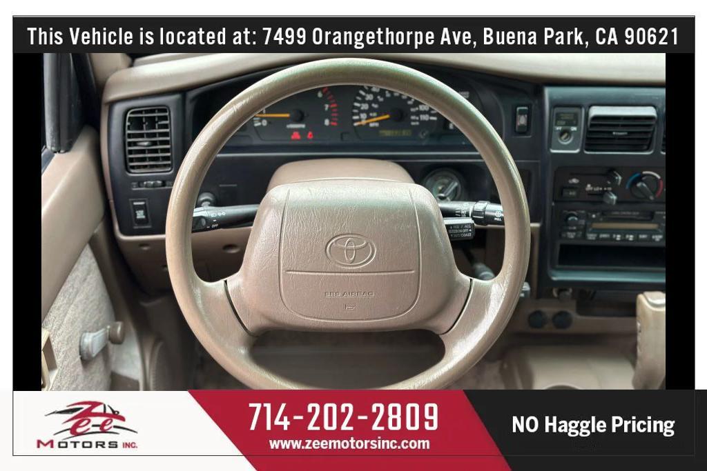 used 1999 Toyota Tacoma car, priced at $14,995