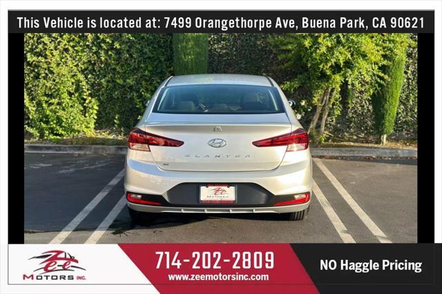 used 2019 Hyundai Elantra car, priced at $13,995