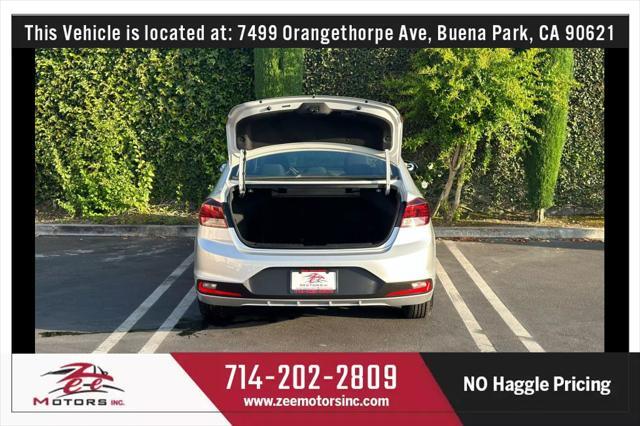 used 2019 Hyundai Elantra car, priced at $13,995