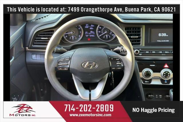 used 2019 Hyundai Elantra car, priced at $13,995