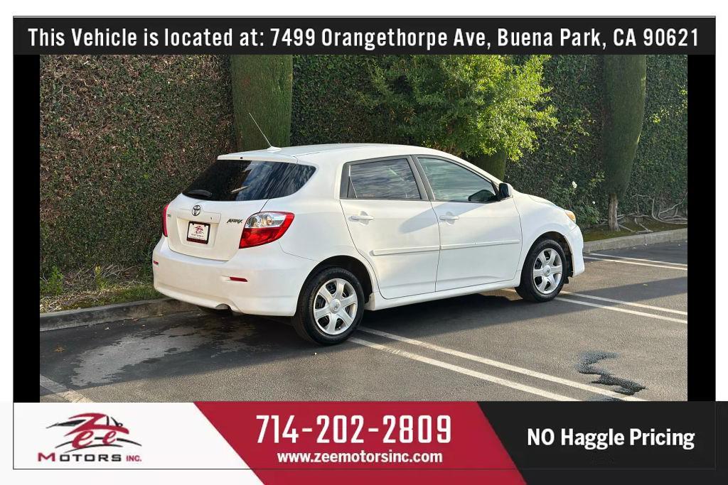 used 2009 Toyota Matrix car, priced at $6,495