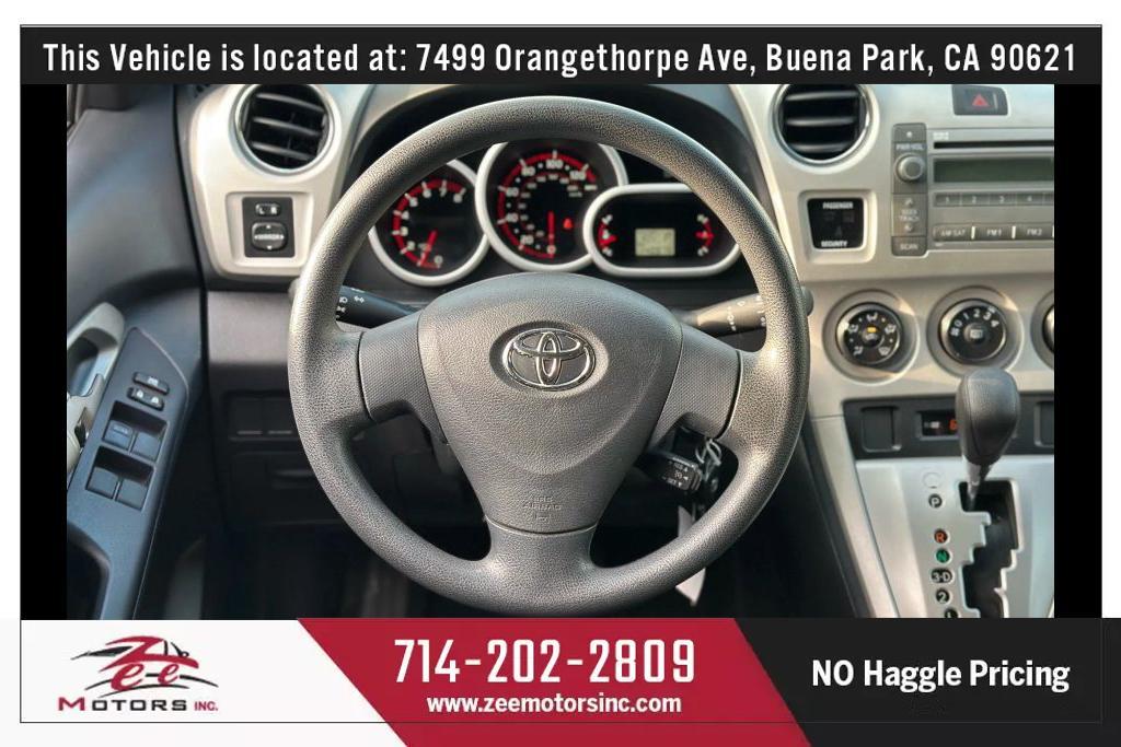 used 2009 Toyota Matrix car, priced at $6,495