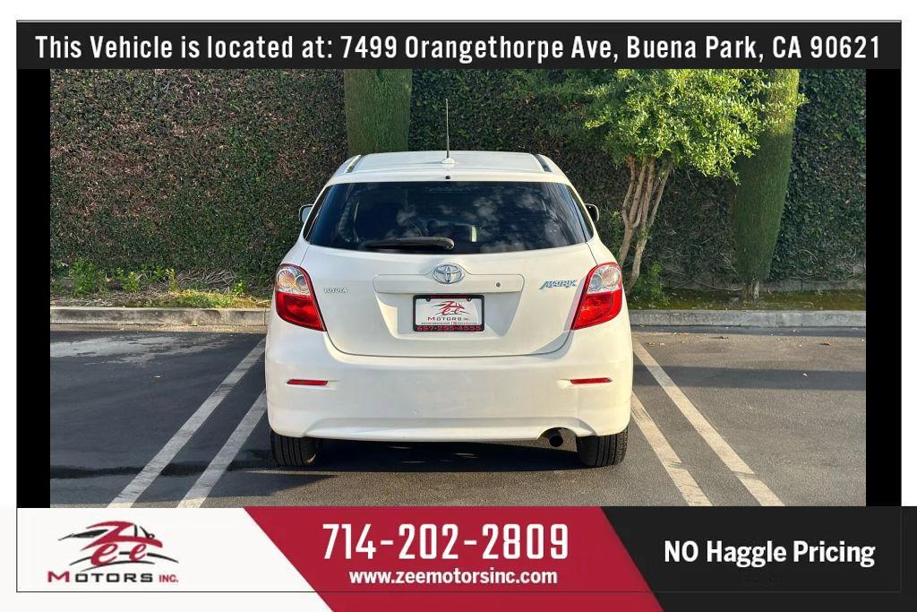 used 2009 Toyota Matrix car, priced at $6,495