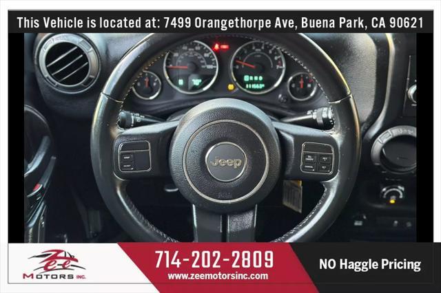 used 2017 Jeep Wrangler car, priced at $16,995